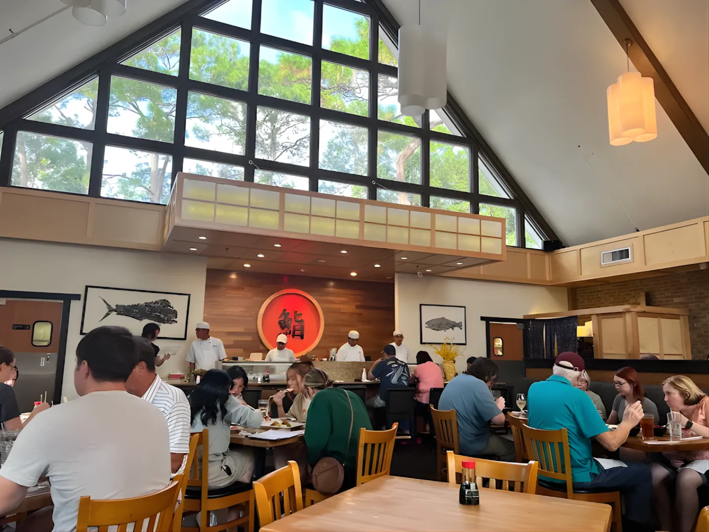 Dining room at Sake Café Pensacola